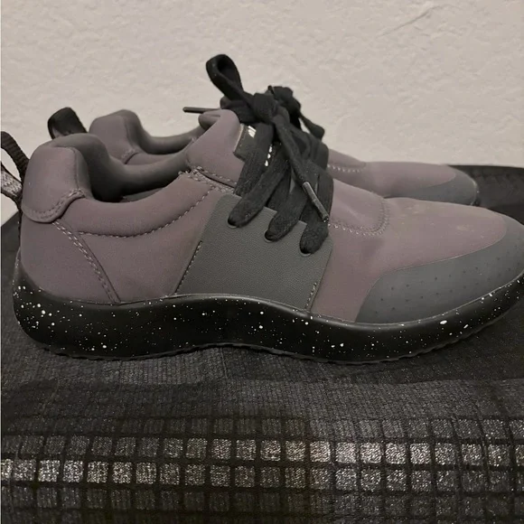 Snibbs Deep Purple and Gray Women's Sneakers - Picture 1 of 5